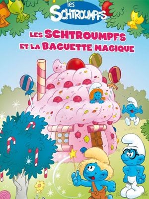 Les Schtroumpfs et la baguette magique : Kinoposter