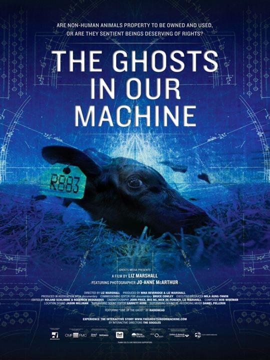 The Ghosts in our Machine : Kinoposter