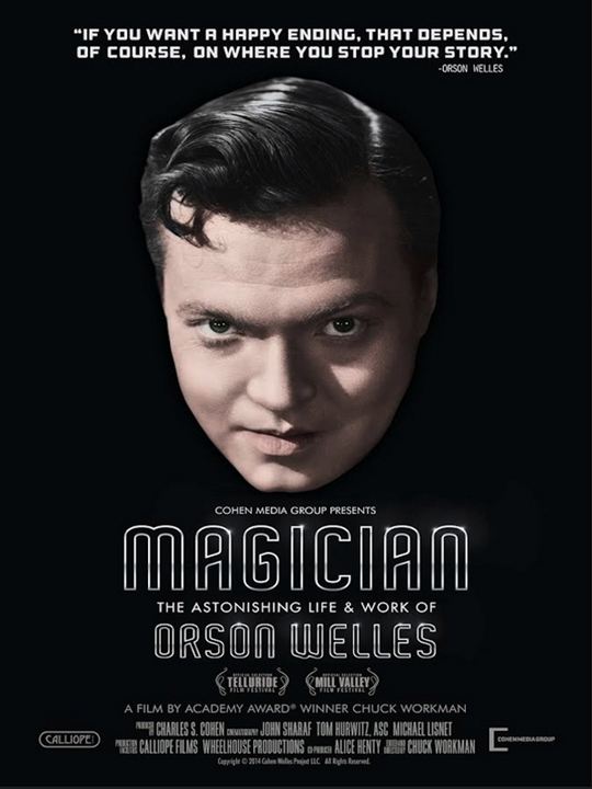 Magician: The Astonishing Life And Work Of Orson Welles : Kinoposter
