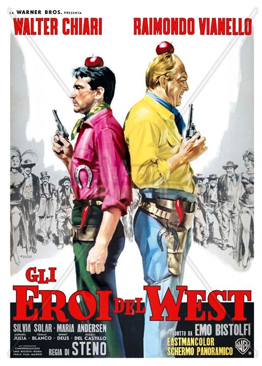 Gli eroi del West : Kinoposter