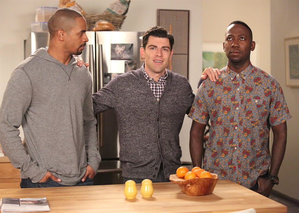 New Girl : Bild Max Greenfield, Damon Wayans Jr., Lamorne Morris