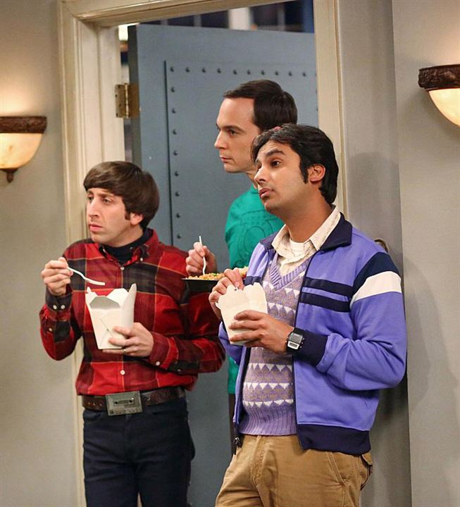 The Big Bang Theory : Bild Kunal Nayyar, Jim Parsons, Simon Helberg