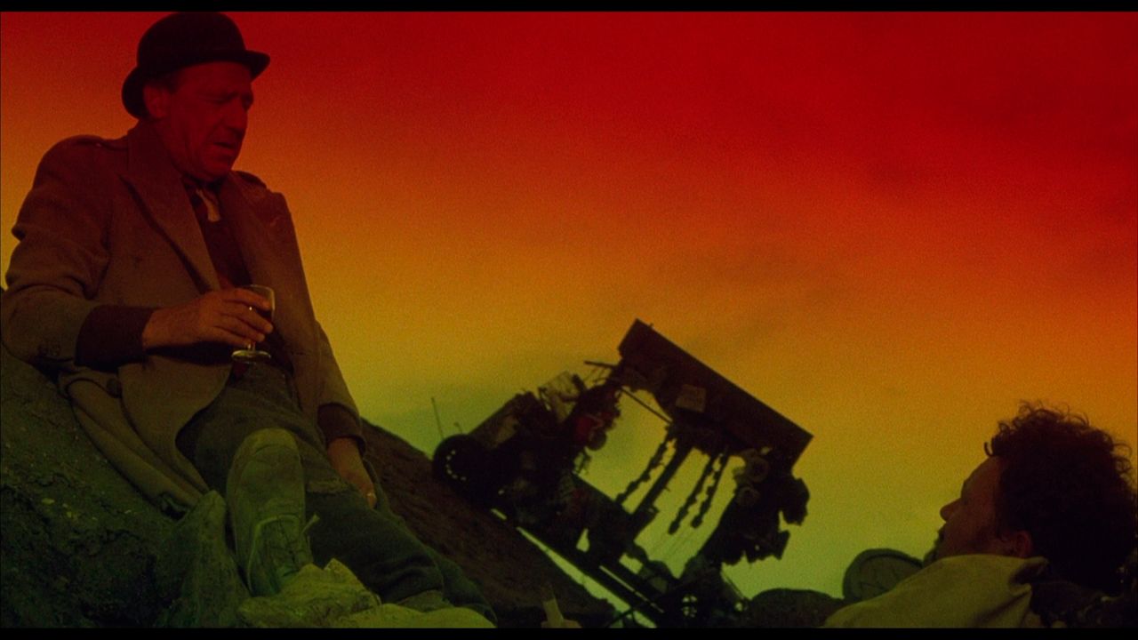 The bed-sitting room : Bild