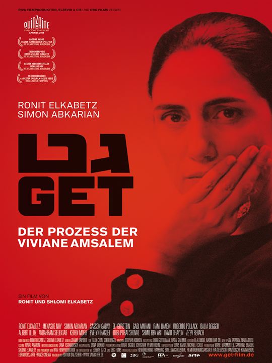 Get - Der Prozess der Viviane Amsalem : Kinoposter