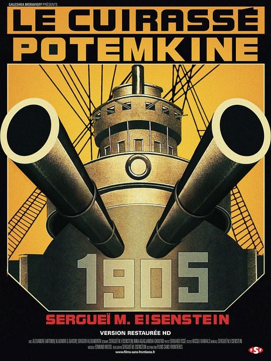 Panzerkreuzer Potemkin : Kinoposter