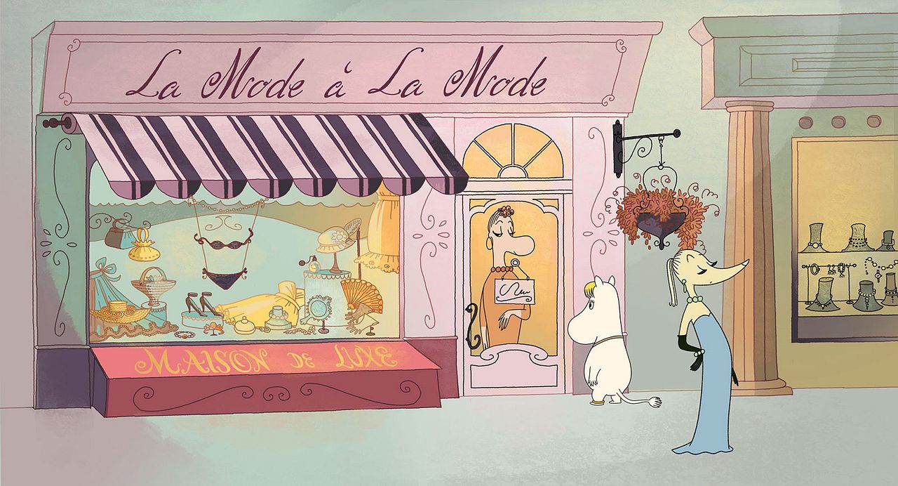 Mumins an der Riviera : Bild