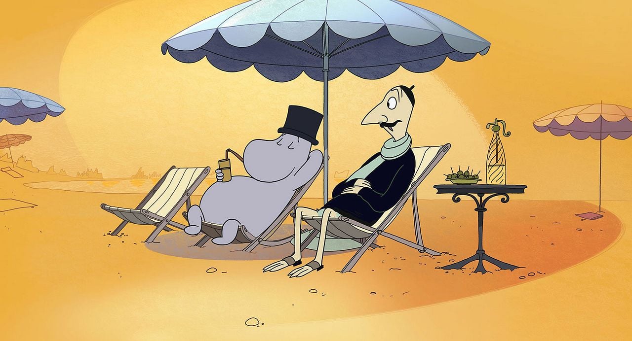 Mumins an der Riviera : Bild