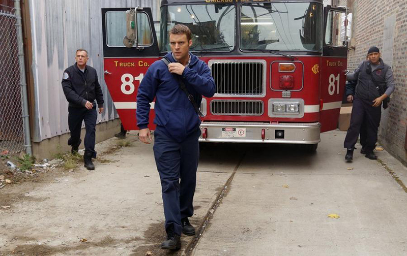 Chicago Fire : Bild Joe Minoso, David Eigenberg, Jesse Spencer