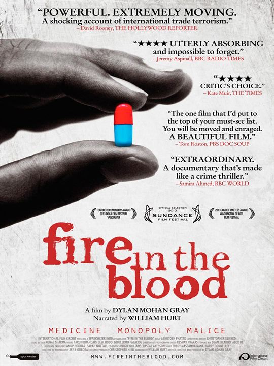 Fire in the Blood : Kinoposter