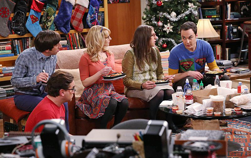 The Big Bang Theory : Bild Jim Parsons, Melissa Rauch, Simon Helberg, Johnny Galecki, Mayim Bialik