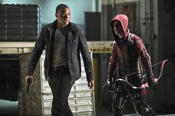 Arrow : Kinoposter David Ramsey, Colton Haynes