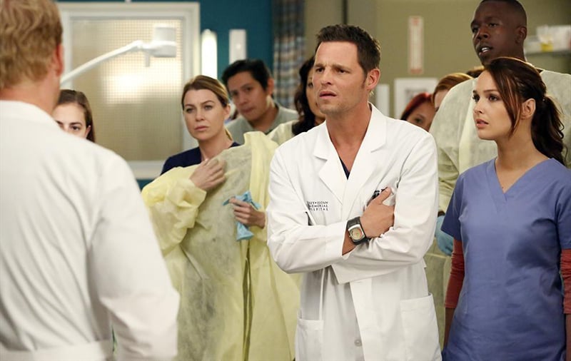 Grey's Anatomy - Die jungen Ärzte : Bild Camilla Luddington, Justin Chambers (I), Ellen Pompeo
