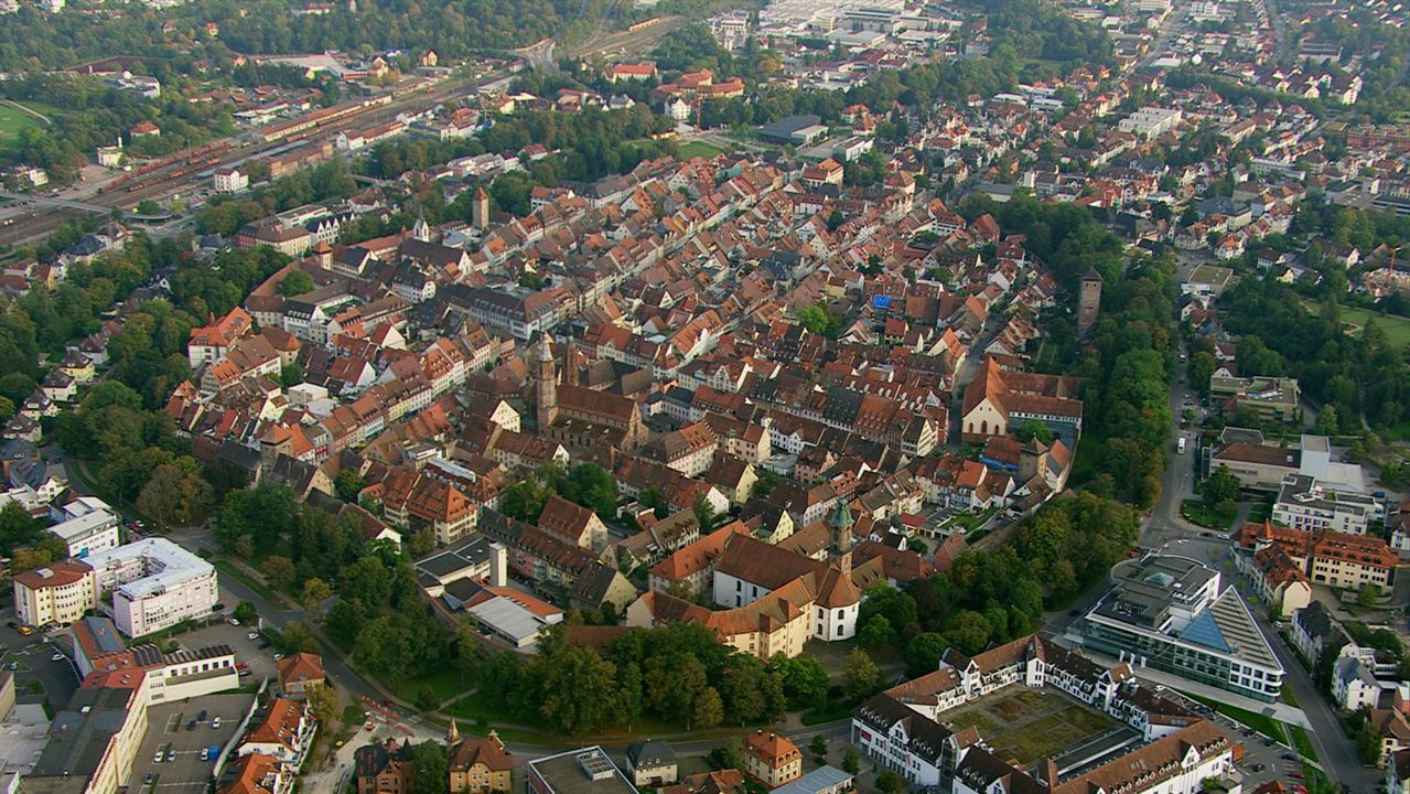 Baden-Württemberg von oben : Bild