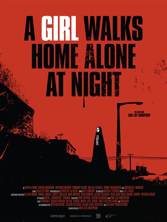 A Girl Walks Home Alone At Night : Kinoposter