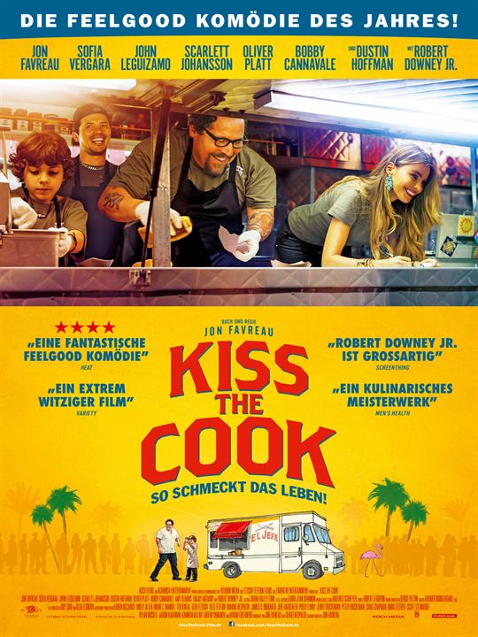 Kiss the Cook - So schmeckt das Leben : Kinoposter