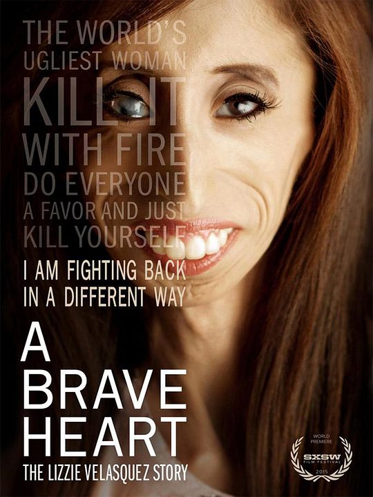 A Brave Heart: The Lizzie Velasquez Story : Kinoposter