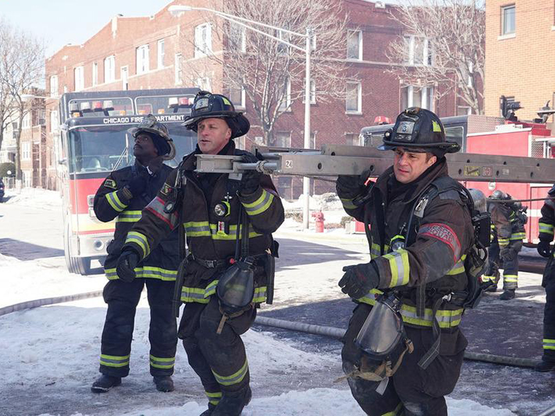 Chicago Fire : Bild Randy Flagler, Eamonn Walker
