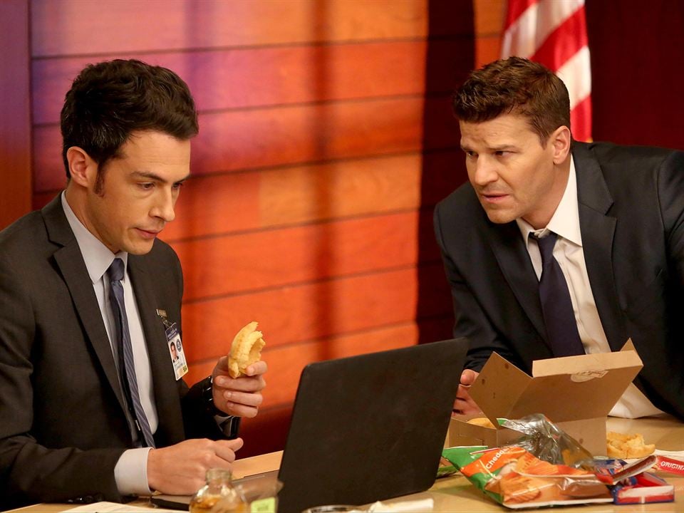 Bones - Die Knochenjägerin : Bild David Boreanaz, John Boyd