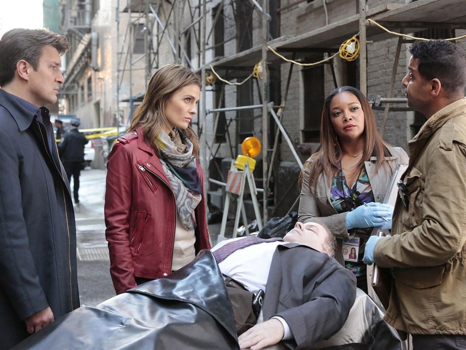 Bild Tamala Jones, Stana Katic, Nathan Fillion