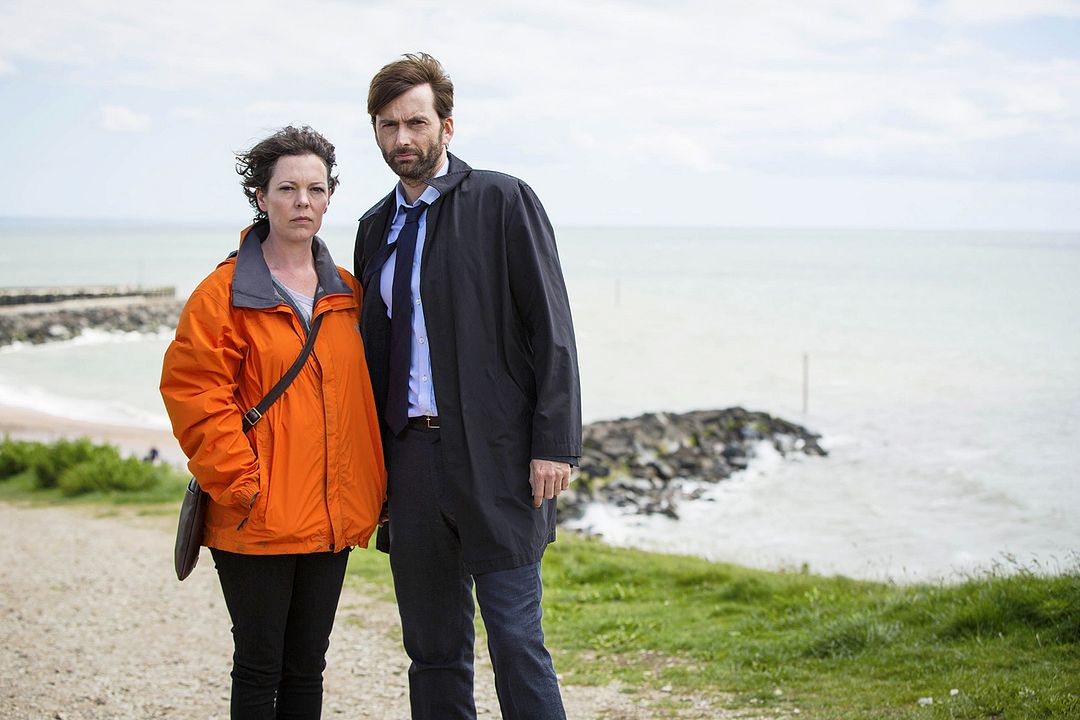 Bild David Tennant, Olivia Colman