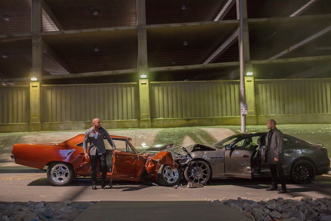 Fast & Furious 7 : Bild Vin Diesel, Jason Statham