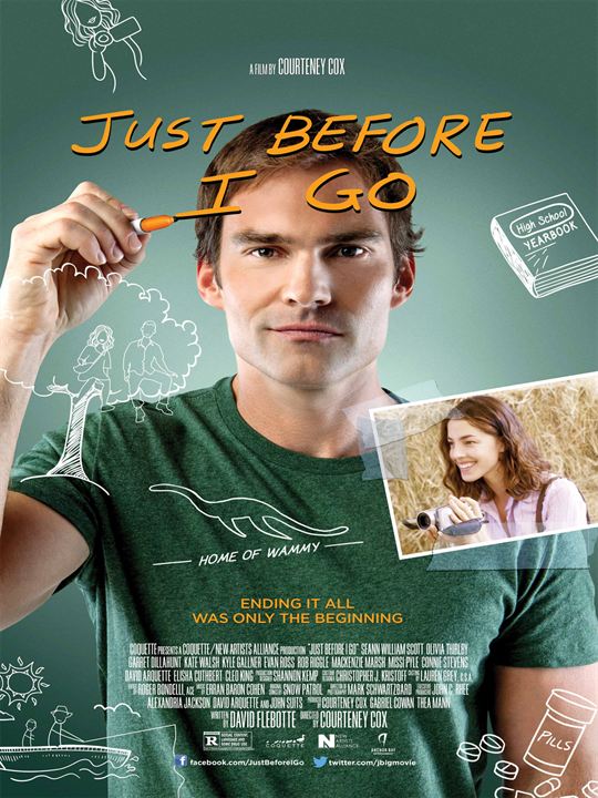 Just Before I Go : Kinoposter