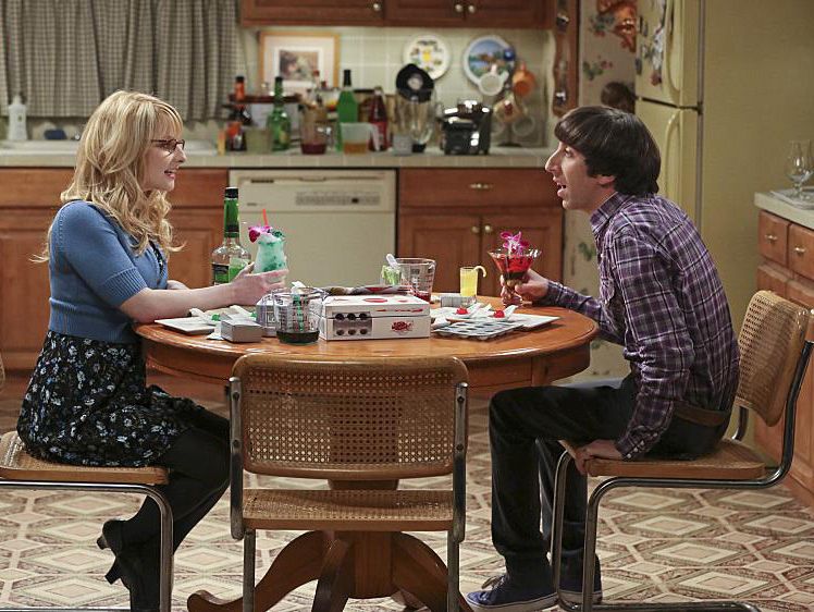 The Big Bang Theory : Bild Simon Helberg, Melissa Rauch