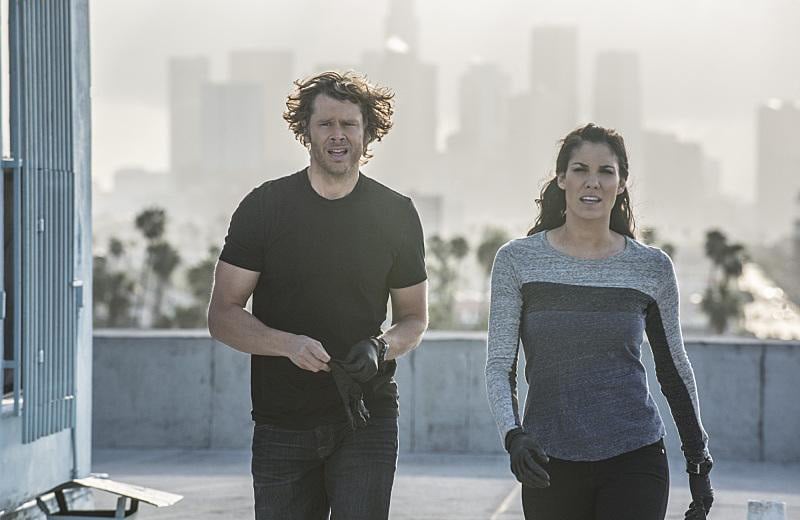 Navy CIS: L.A. : Bild Eric Christian Olsen, Daniela Ruah