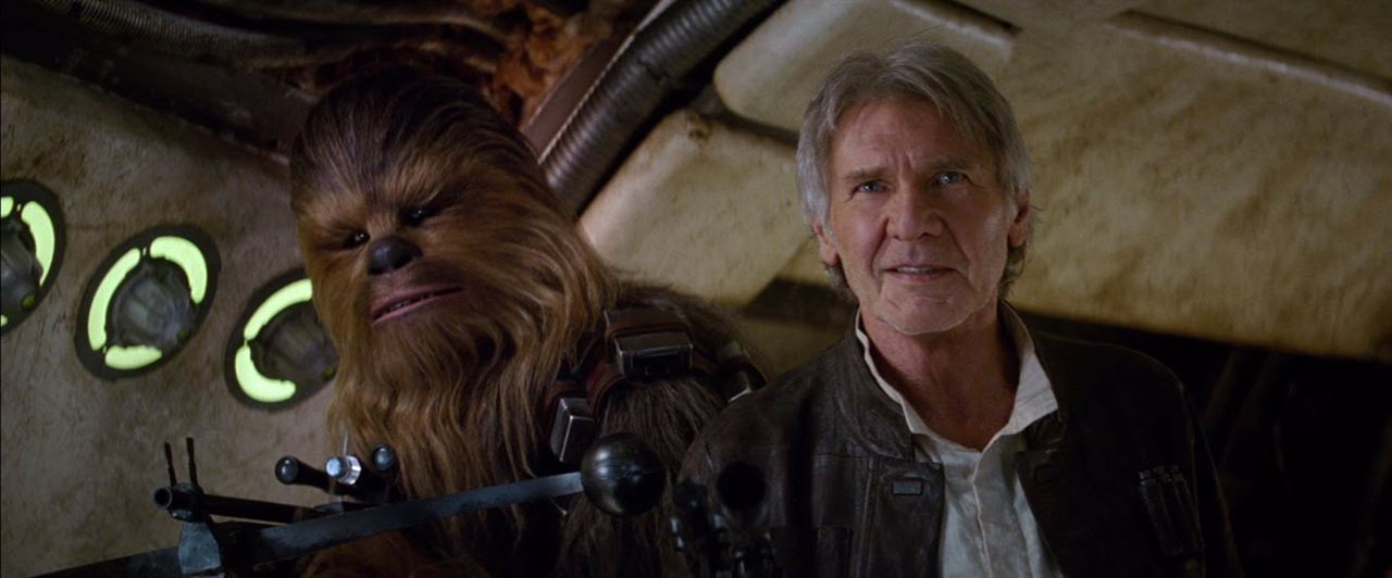 Star Wars 7: Das Erwachen der Macht : Bild Harrison Ford, Peter Mayhew
