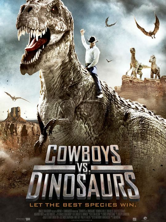 Cowboys Vs. Dinosaurs : Kinoposter