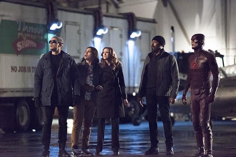 The Flash : Bild Wentworth Miller, Danielle Panabaker, Jesse L. Martin, Grant Gustin, Carlos Valdes