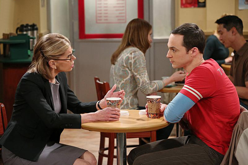 The Big Bang Theory : Bild Jim Parsons, Christine Baranski