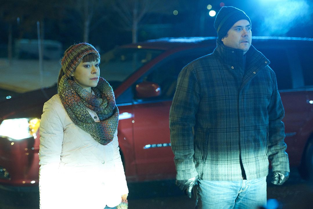Orphan Black : Bild Tatiana Maslany, Kristian Bruun