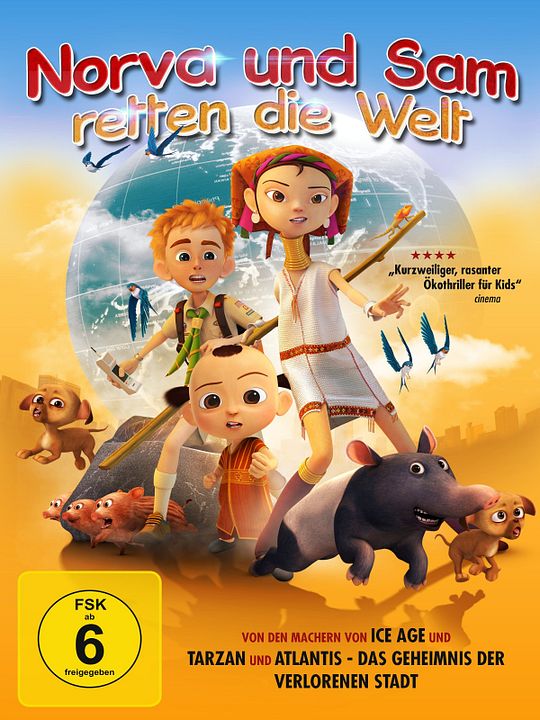 Norva und Sam retten die Welt : Kinoposter