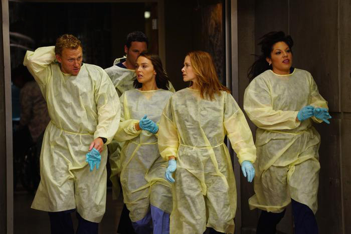 Grey's Anatomy - Die jungen Ärzte : Bild Sara Ramirez, Camilla Luddington, Kevin McKidd, Sarah Drew
