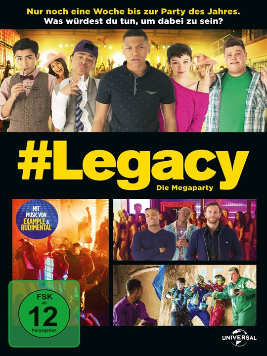 Legacy - Die Megaparty : Kinoposter