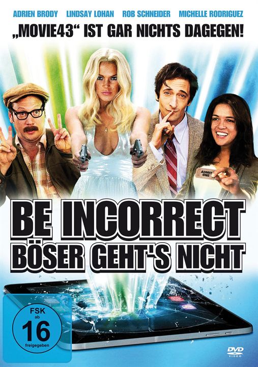 Be Incorrect - Böser geht's nicht : Kinoposter