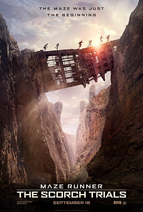 Maze Runner 2 - Die Auserwählten in der Brandwüste : Kinoposter