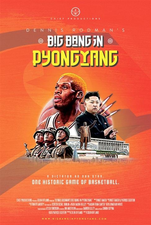 Dennis Rodman's Big Bang in PyongYang : Kinoposter