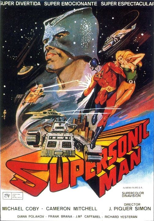 Supersonic Man : Kinoposter