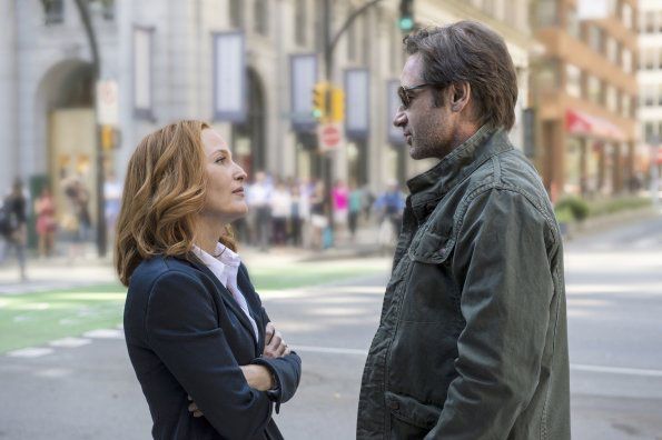 Akte X - Die unheimlichen Fälle des FBI : Bild David Duchovny, Gillian Anderson