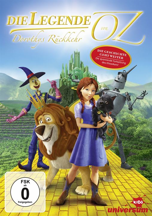 Die Legende von Oz - Dorothy's Rückkehr : Kinoposter