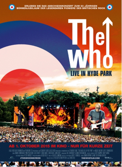 The Who: Live In Hyde Park : Kinoposter