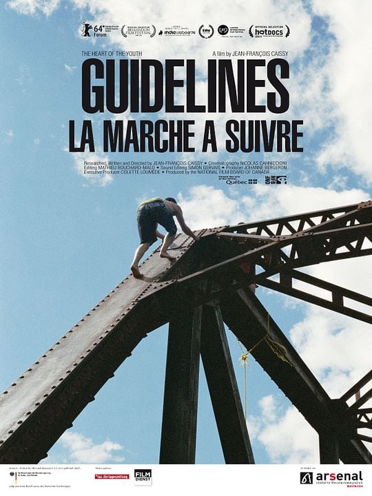La marche à suivre - Guidelines : Kinoposter