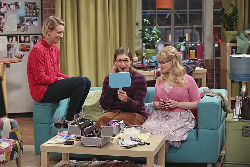 Bild Mayim Bialik, Kaley Cuoco, Melissa Rauch