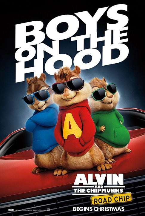 Alvin und die Chipmunks: Road Chip : Kinoposter
