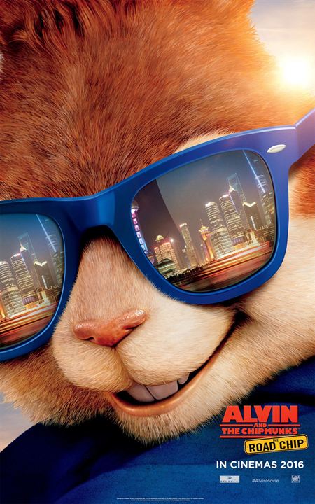 Alvin und die Chipmunks: Road Chip : Kinoposter