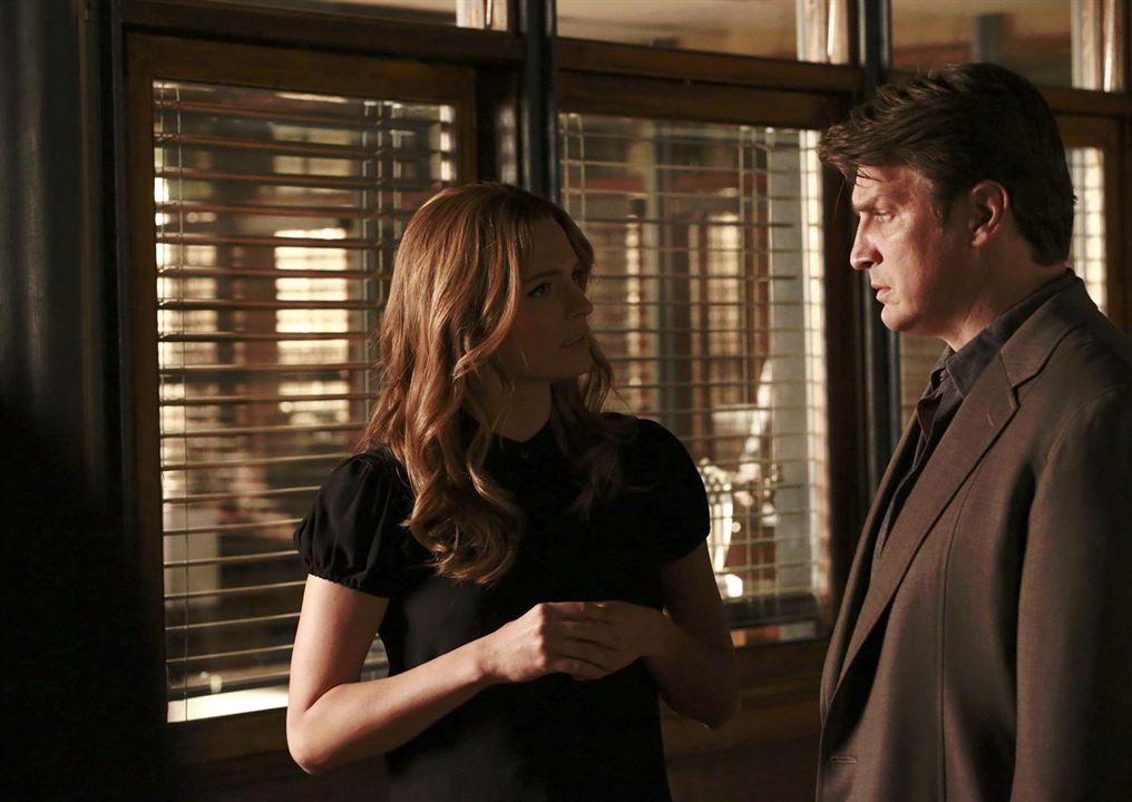 Castle : Bild Stana Katic, Nathan Fillion