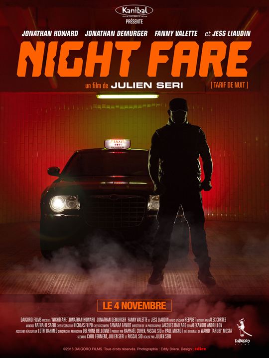 Night Fare - Bezahl mit deinem Leben : Kinoposter