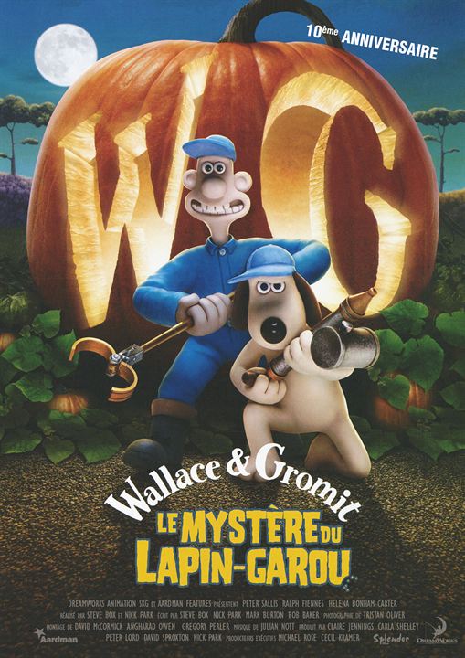 Wallace und Gromit auf der Jagd nach dem Riesenkaninchen : Kinoposter Steve Box, Nick Park